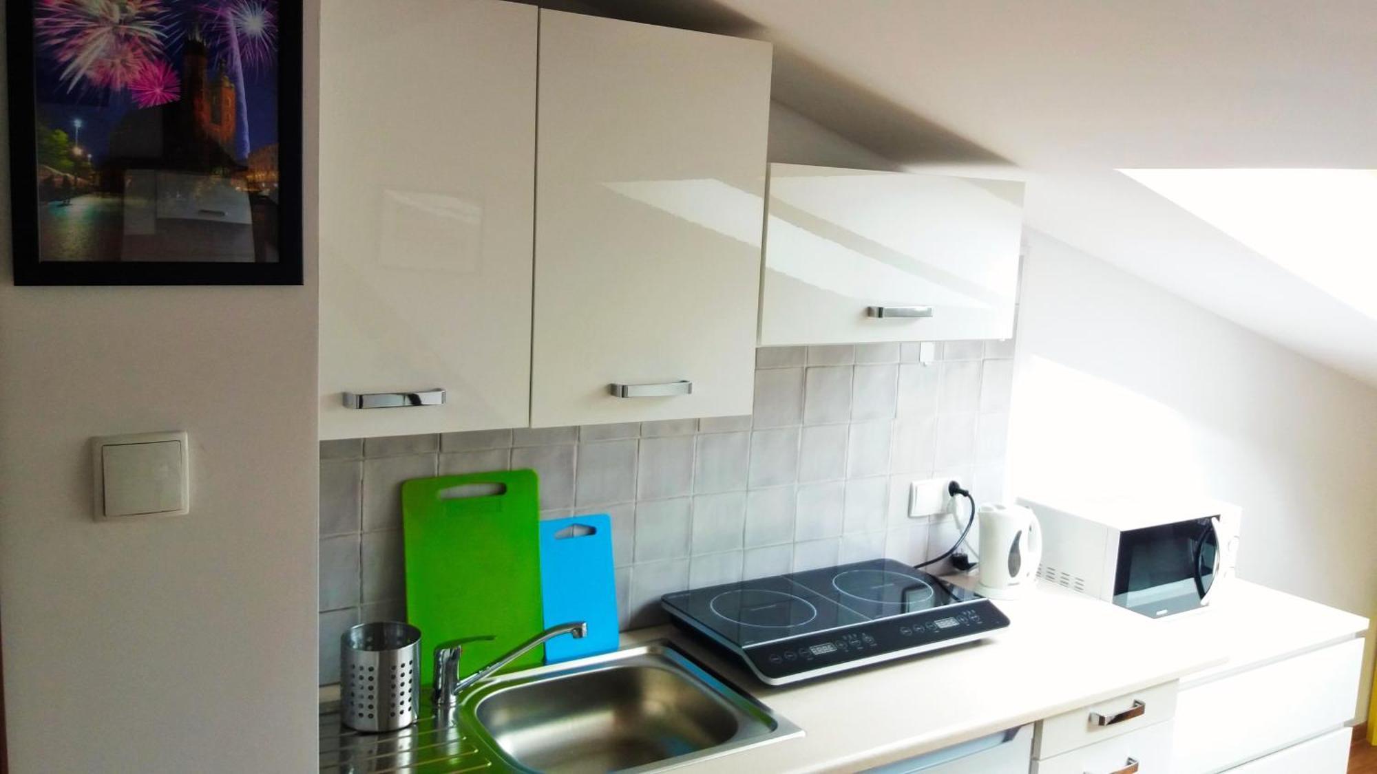 Nice Attic Studio Close To Old Town Air Conditioning - Klimatyzacja Cracóvia Exterior foto